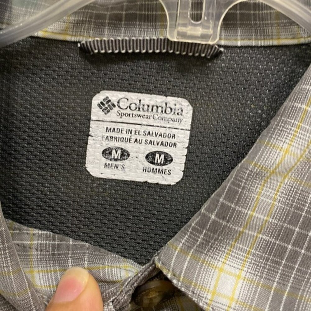 Columbia Omni-Shield Plaid Long Sleeve Shirt M - Picture 12 of 16